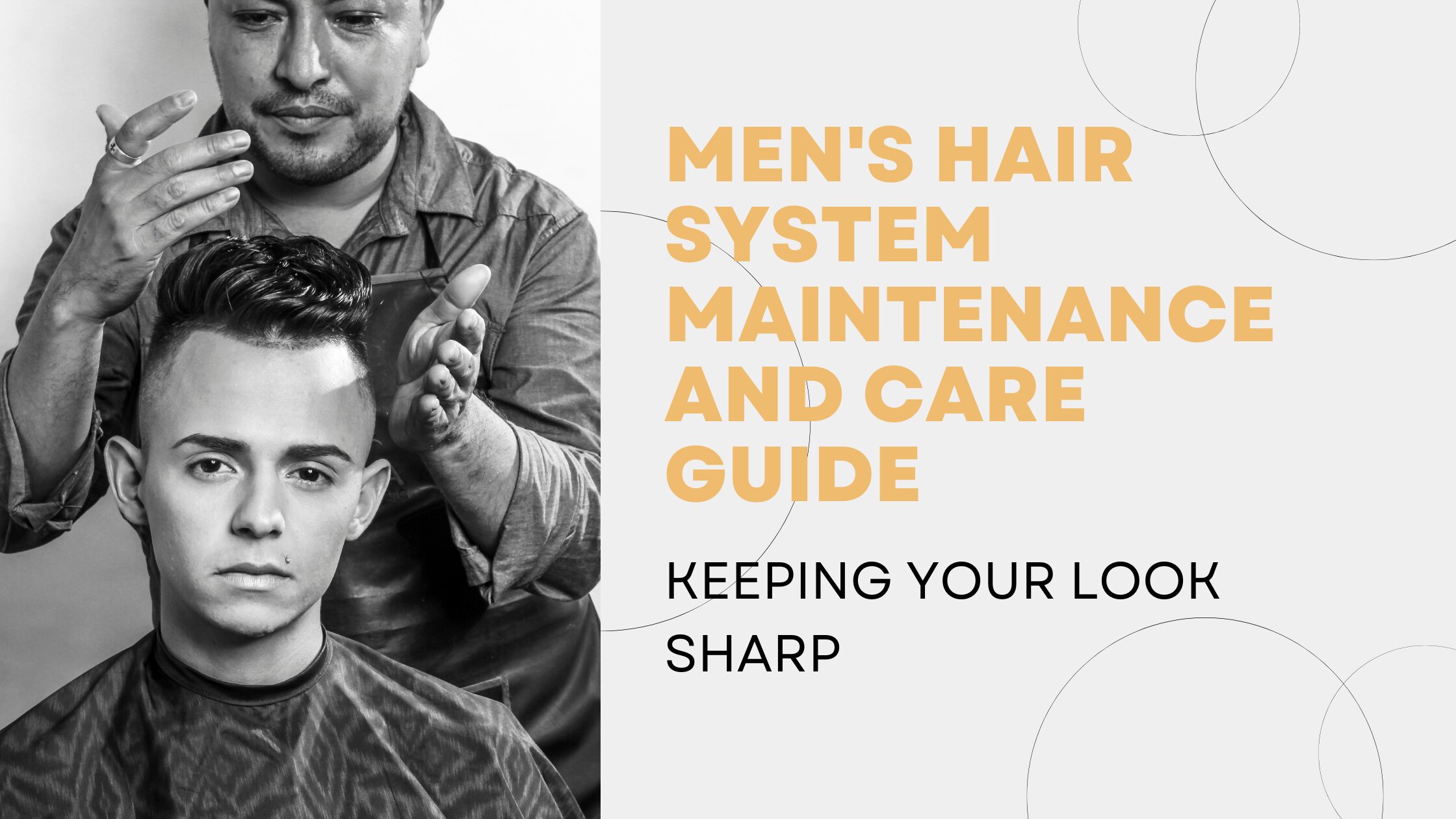 Men's Hair System Maintenance